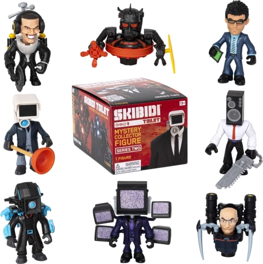 Skibidi Toilet Mystery Collectible Figure – Series 2