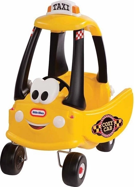 Little Tikes stumdukas Cozy Coupe taksi vaikams – geltona