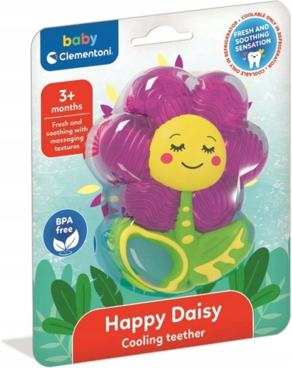 Clementoni Baby vėsinamas kramtukas „Linksmoji ramunė“