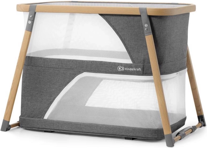 Kinderkraft lovytė 4in1 Sofi, pilka