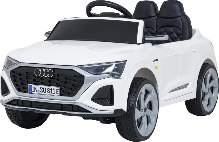 Elektrinis automobilis vaikams Audi SQ8 su nuotolinio valdymo pulteliu, baltas