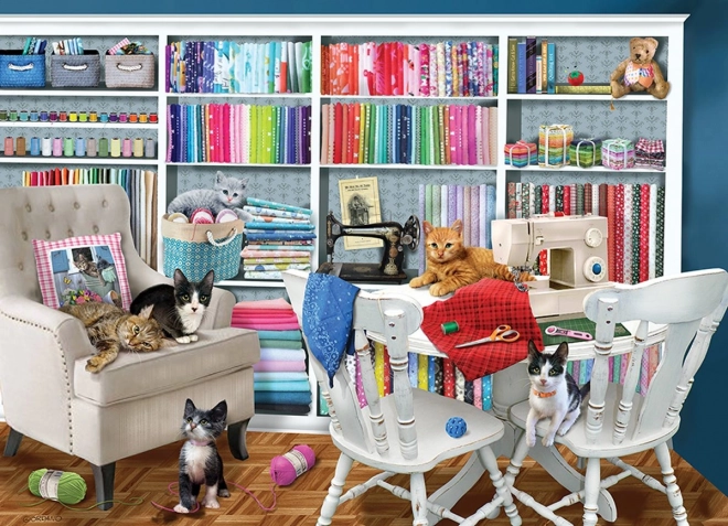 Puzzle COBBLE HILL – Sewing Workshop 1000 pieces