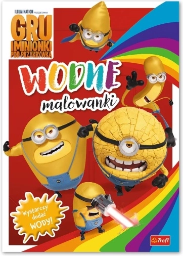 Minions vandens spalvinimo knygelė