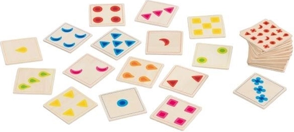 Veiksmo žaidimas spalvos ir formos GOKI