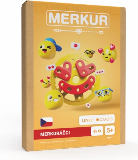Merkur Mini Merkuráčci – konstruktorius, 45 dalys