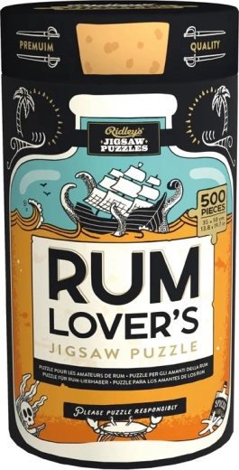 Ridley's Games Puzzle for Rum Lovers, 500 Pieces