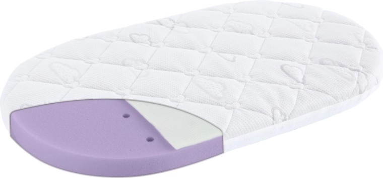 Träumeland čiužinys Brise Light vežimėliui Cybex Priam 32 × 78 cm