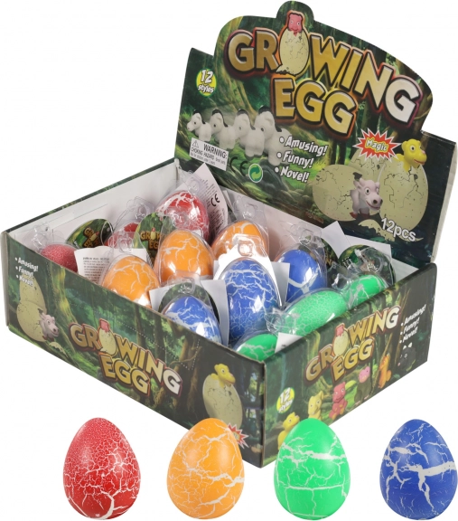 Augantis kiaušinis su gyvūnėliu – linksmas perinimosi žaislas į vandenį