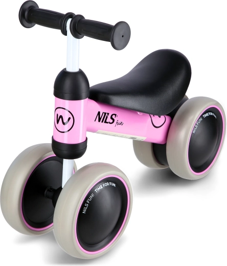 Vaikiškas balansinis paspirtukas NILS Fun RB002 – violetinis