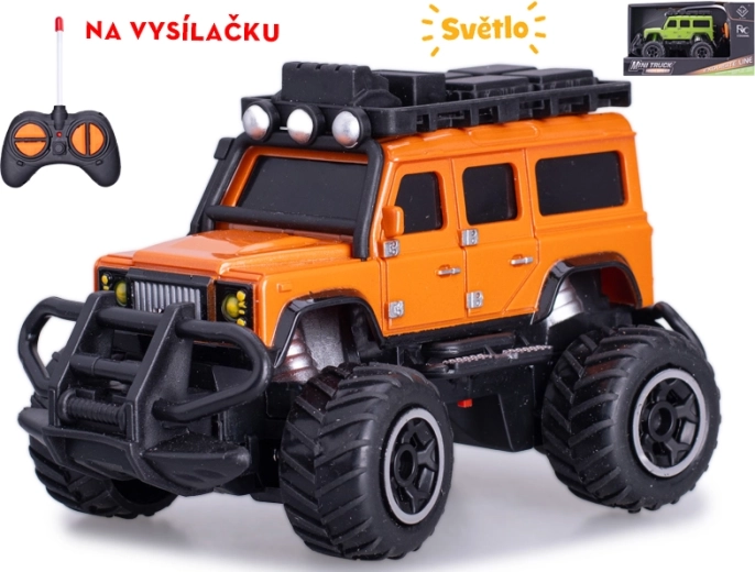 RC visureigis 1:43 su šviesomis, 27 MHz, 14 cm