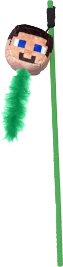 Minecraft Steve Cat Toy