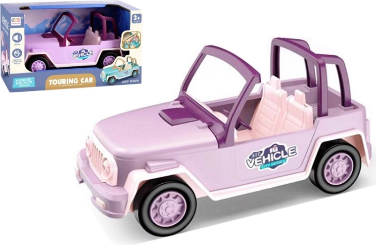 Lėlių automobilis su garsais
