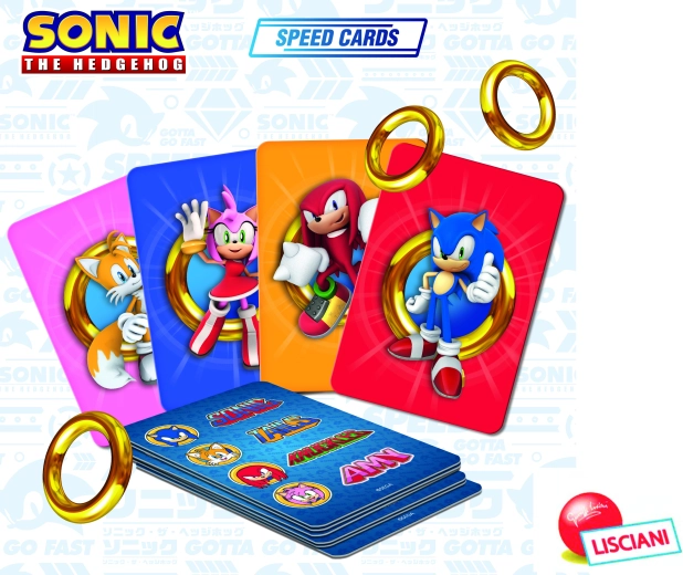 Lisciani Sonic Speed Card Game