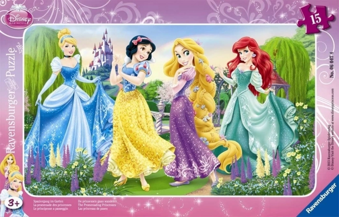 Ravensburger dėlionė Disney princesės, 15 dalių