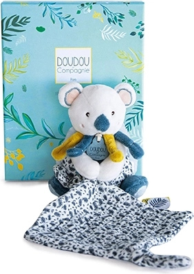 Gift set – plush koala Yoca and snuggle cloth