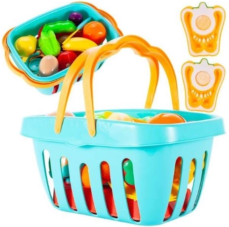 Pjaustymui skirtas vaisių ir daržovių krepšelis