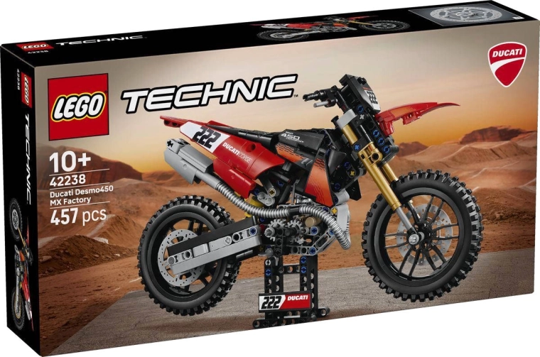 LEGO Technic Ducati Desmo450 MX Factory Motorcycle