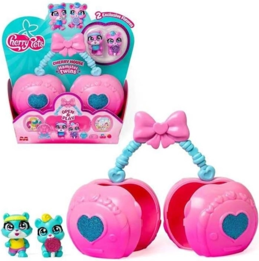 Magic Box Cherry Pets Hamster Twins House