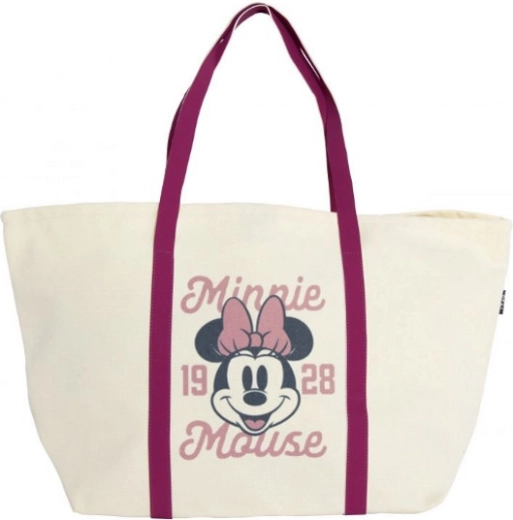Cotton Minnie Mouse Shopping Bag 35 × 31 × 20 cm