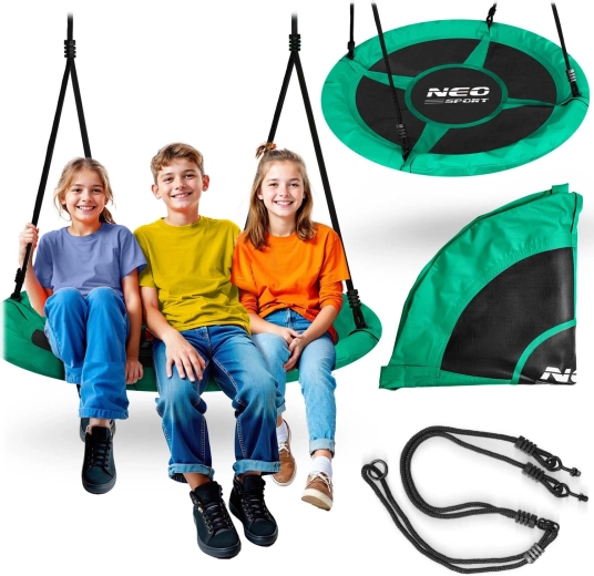 Neo-Sport Swingo gandralizdžio sūpynės 110 cm