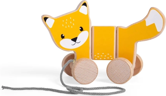 Traukiama lapė iš FSC medienos BIGJIGS TOYS