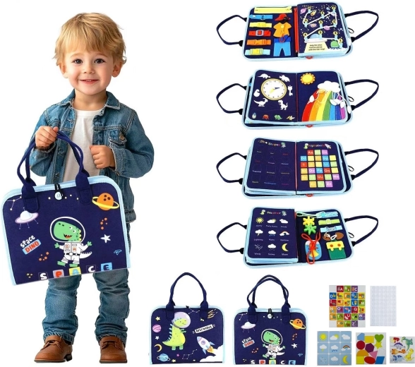 2Kids Toys Space Sensory Busy Book