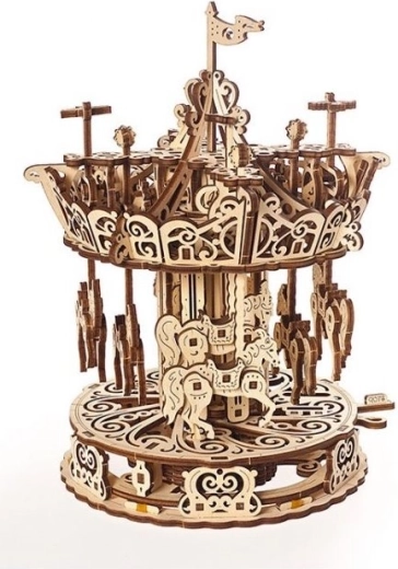 Wooden Mechanical Carousel UGEARS 3D Puzzle