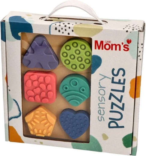 Sensorinė formų dėlionė kūdikiams 6 mėn.+ Mom's Care