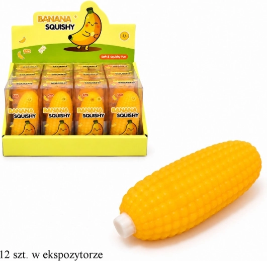 Squeezable Crunchy Corn Toy
