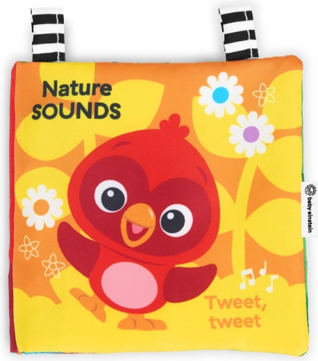 Baby Einstein multisensorinė knygelė „Nature Sounds“ kūdikiams