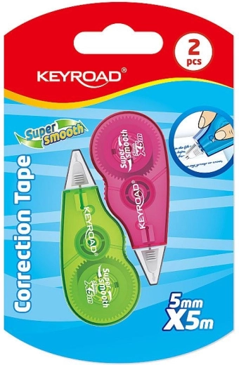 Korekcinė juostelė KEYROAD Mini 5 mm × 5 m, 2 vnt.