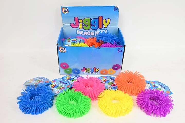 Elastinga sensorinė apyrankė Jiggly su iškilimais