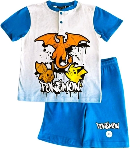 Vaikiškas marškinėlių ir šortų komplektas „Pokémon“