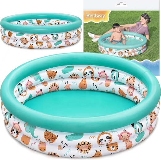 Inflatable children's pool BESTWAY 102 × 25 cm, 101 l