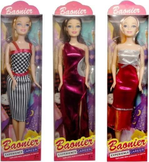 Lėlė elegantiška suknelėje