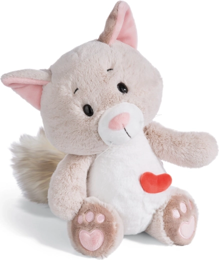 NICI pliušinė pūkuota kačiukė Love 25 cm