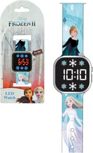 Vaikiškas LED skaitmeninis laikrodis FROZEN