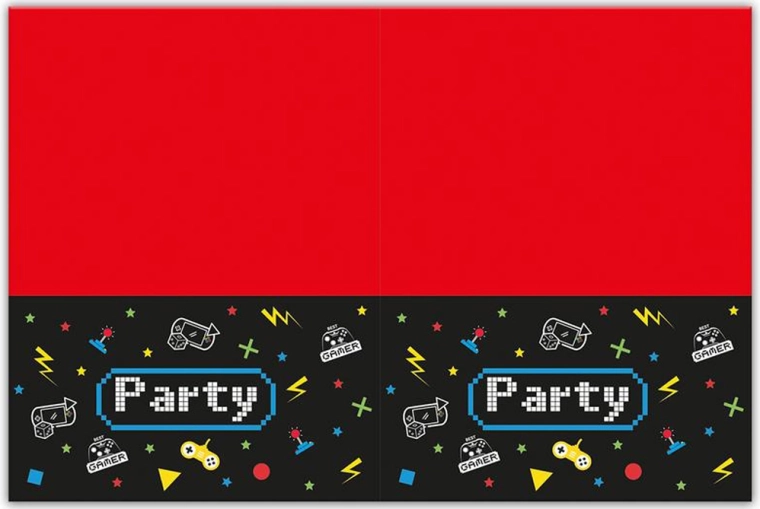 Vaikiška plastikinė staltiesė Gamer 120 × 180 cm