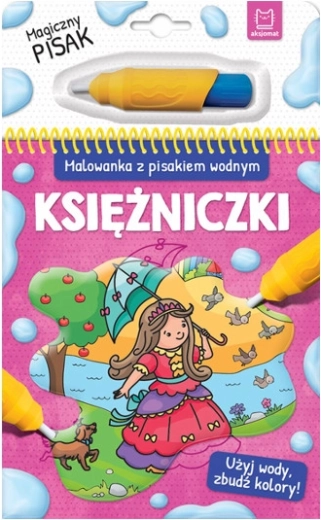 Spalvinimo knygelė su vandens flomasteriu „Princesės“