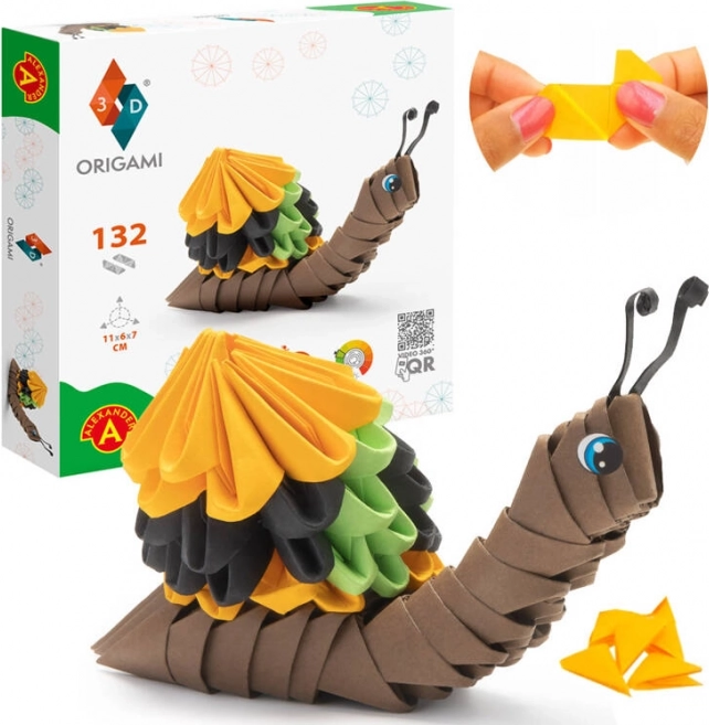 Alexander kūrybinis origamis 3D Sraigė