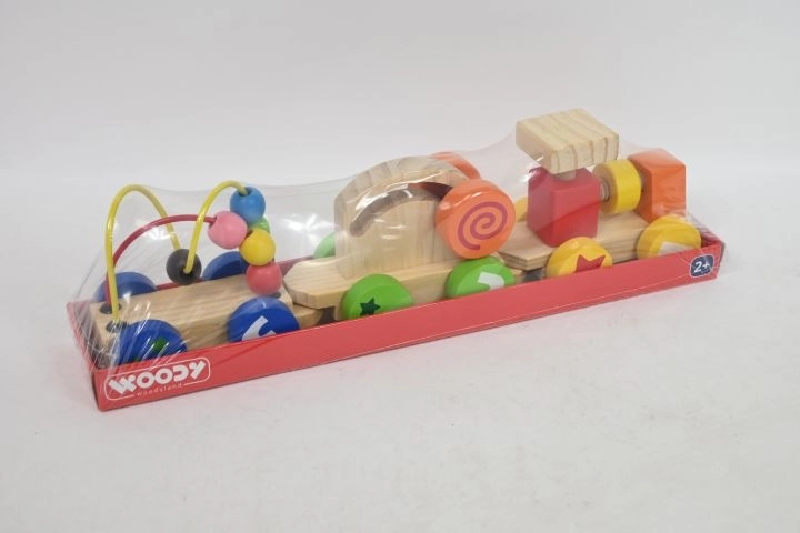 Woodyland Wooden Assembly Train with Screw