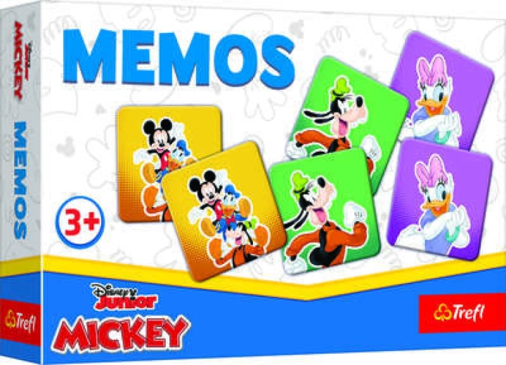 Pexeso mini MICKEY MOUSE – family game for kids