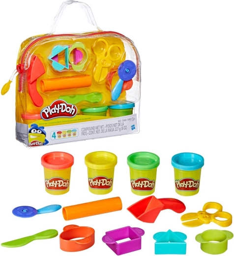 Play-Doh kūrybinis pradinis rinkinys su modelinu ir įrankiais