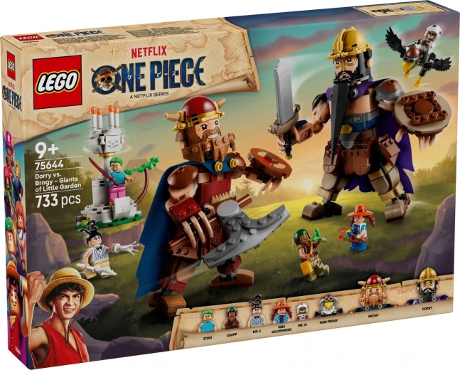 LEGO ONE PIECE Dorry vs. Brogy – Little Garden milžinai