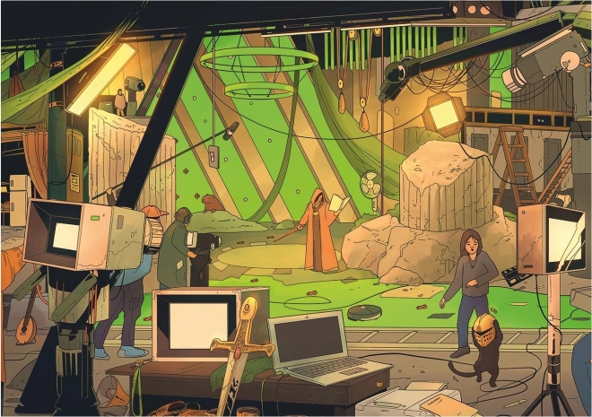 Dėlionė Rask 10 daiktų – filmas, 300 XL detalių