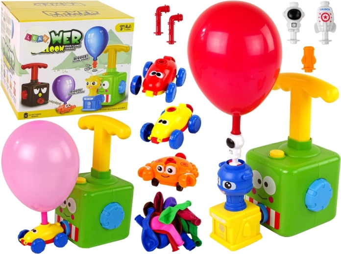 Balloon-Powered Launch Cars – Aerodynamic STEM Toy Without Batteries