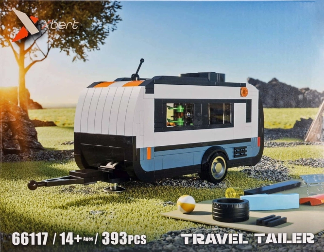 Construction Set: Travel Trailer, 393 Pieces