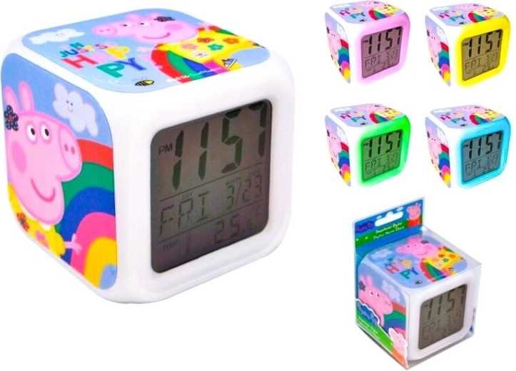 Peppa Pig Digital Alarm Clock KiDS Licensing