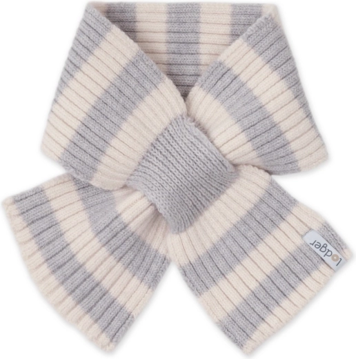 Lodger vaikiškas merino šalikas stripe storm