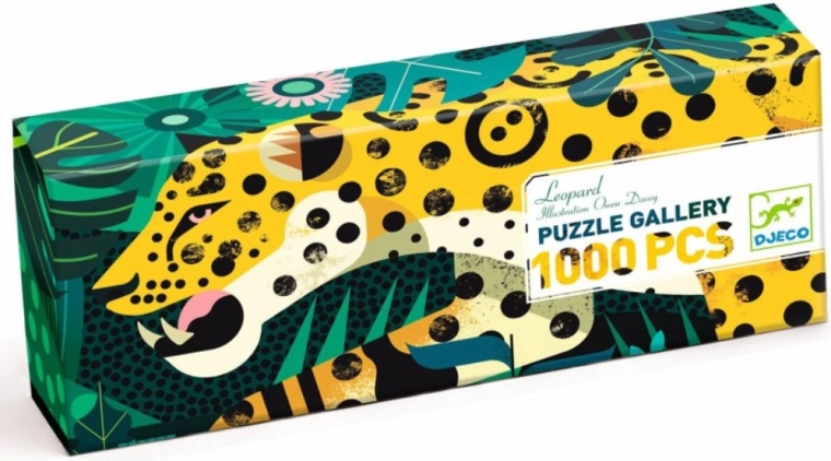 Panoramic Leopard Puzzle 1000 Pieces DJECO
